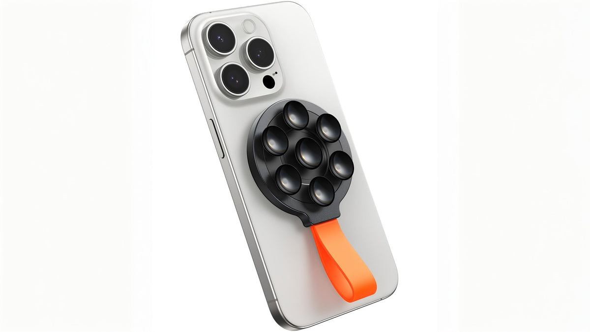 How to Use a Magnetic Suction Phone Holder?