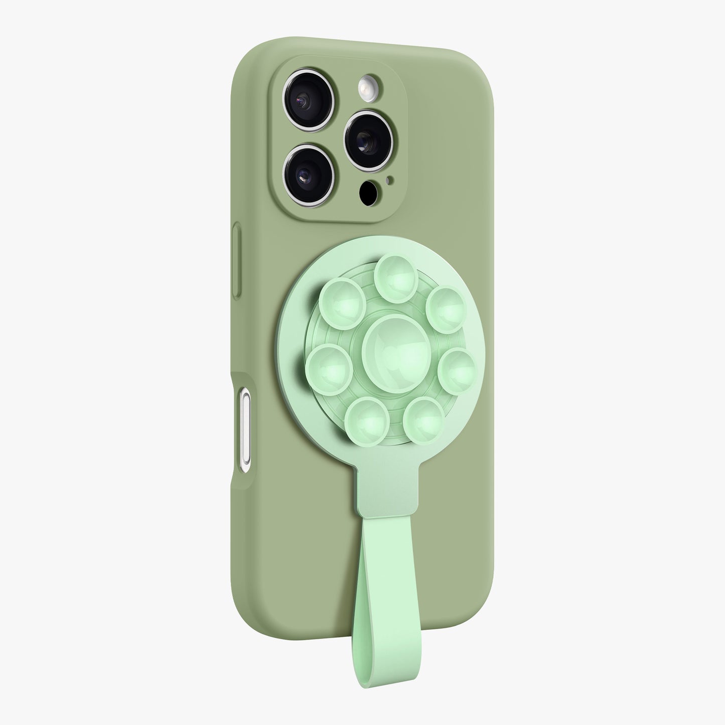 Magnetic Silicone Suction Phone Holder