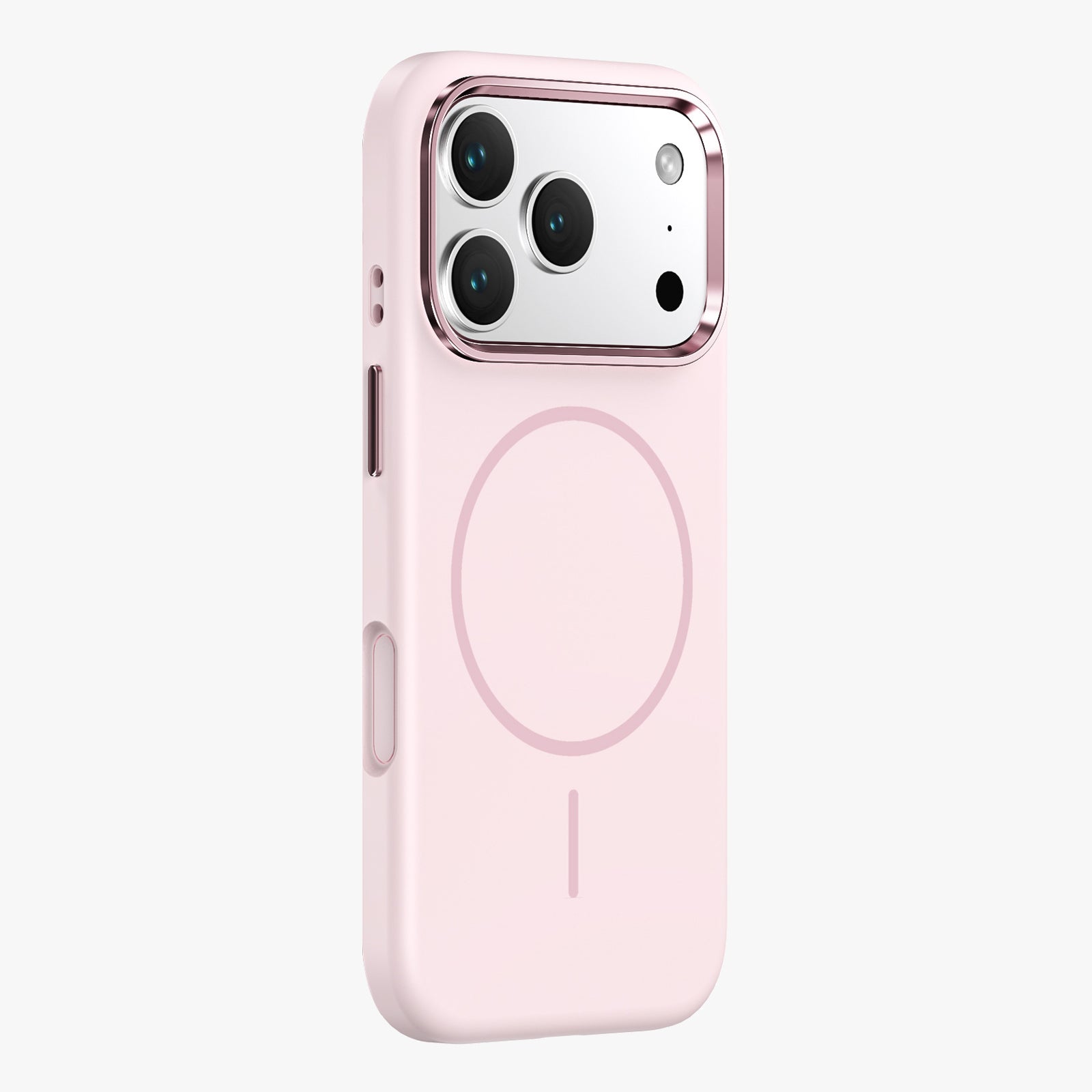 Silicone Magnetic Case with Metal Camera Ring