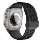 Streamlined Tactical Silicone Band for Apple Watch