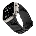 Streamlined Tactical Silicone Band for Apple Watch