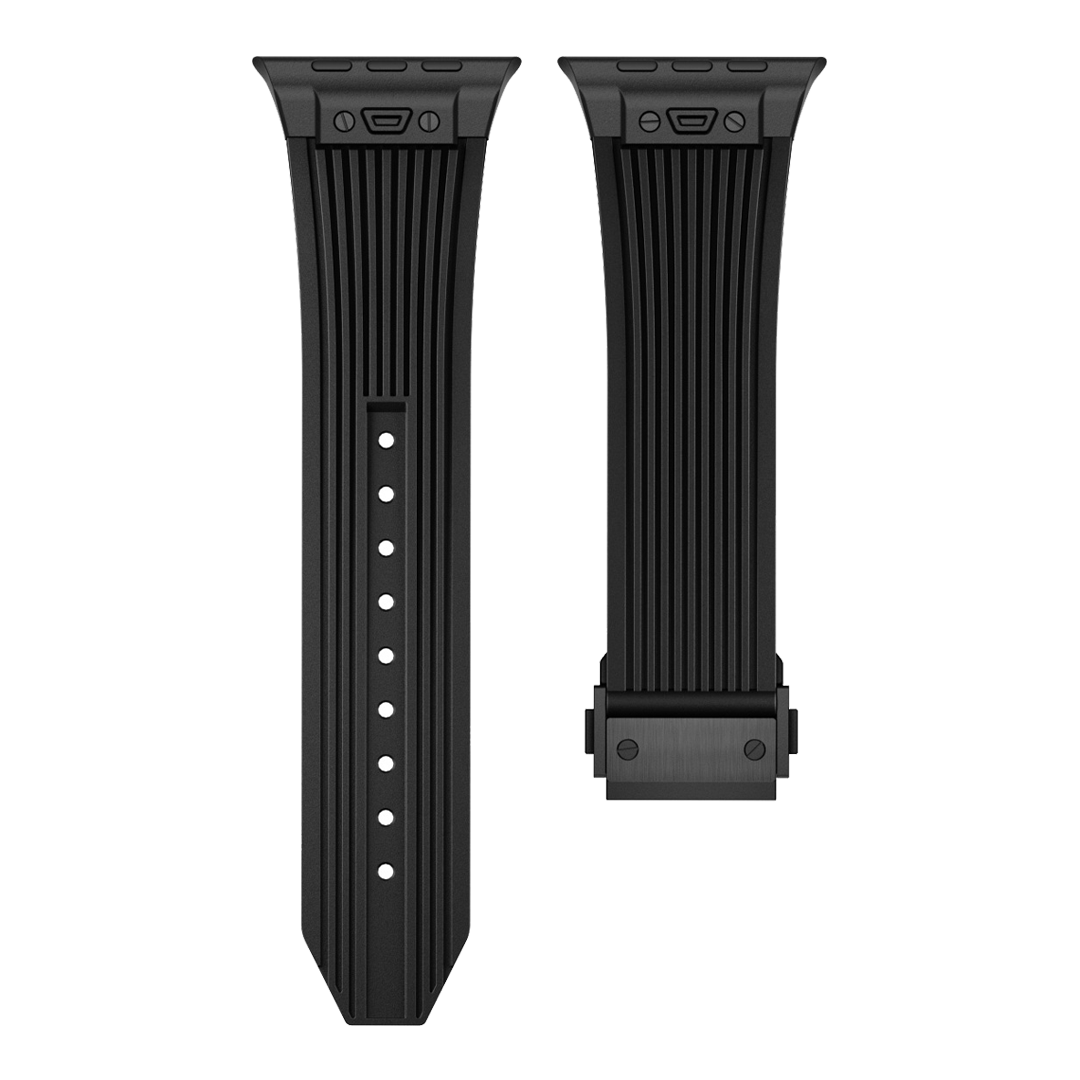 Streamlined Tactical Silicone Band for Apple Watch
