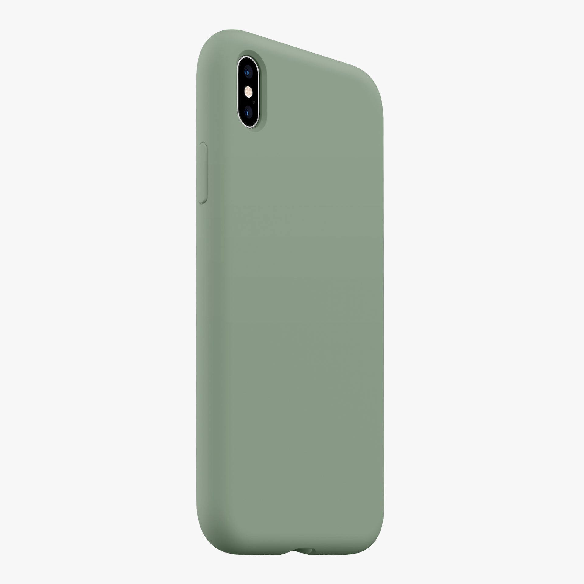 iPhone XS Max Silicone Case Calke Green